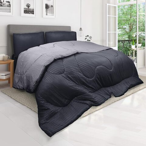 Grey comforter 2024 set queen