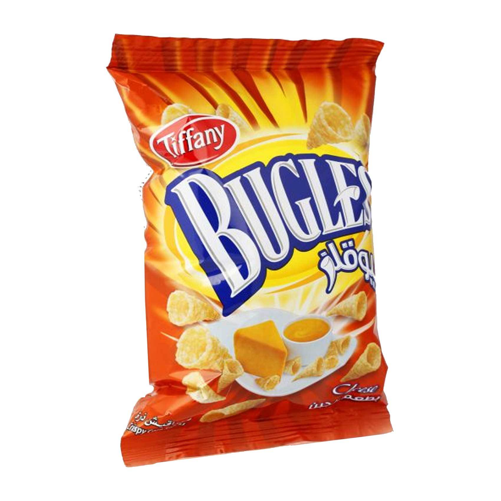 Buy Tiffany Bugles Cheese 25g Online Shop Food Cupboard on Carrefour UAE