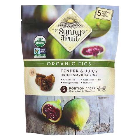 Sunny Fruit Organic Dried Fruit Figs 250g