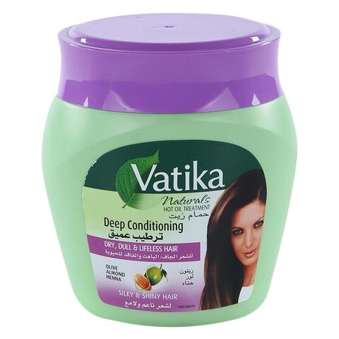 Buy Dabur Vatika Naturals Deep Conditioning Hot Oil Treatment 500ml Online  - Shop Beauty & Personal Care on Carrefour Lebanon
