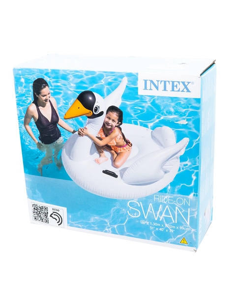 Intex ride best sale on swan