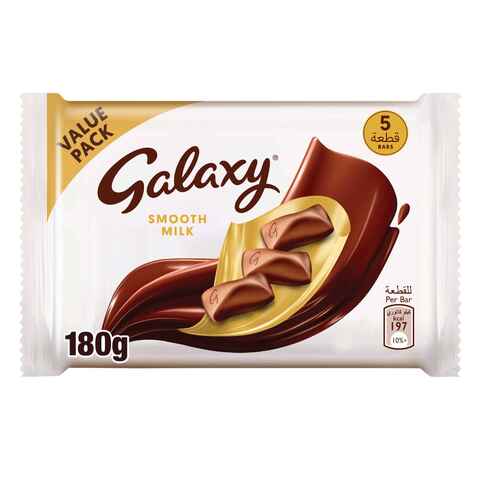 Galaxy Smooth Milk Chocolate 42g (6 Bars)