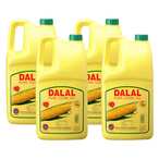 Buy Dalal Pure Corn Oil 5L x Pack of 4 in Kuwait