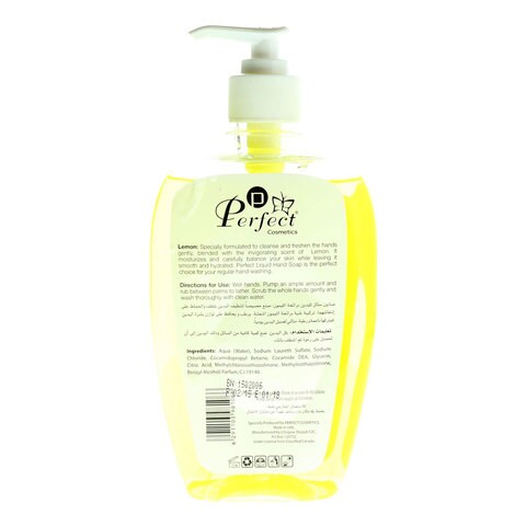 Perfect Lemon Flavoured Liquid Hand Soap 500ml