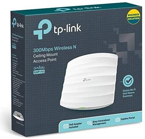 TPLINK 300Mbps Wireless N Ceiling Mount Access Point EAP110 upgrade version