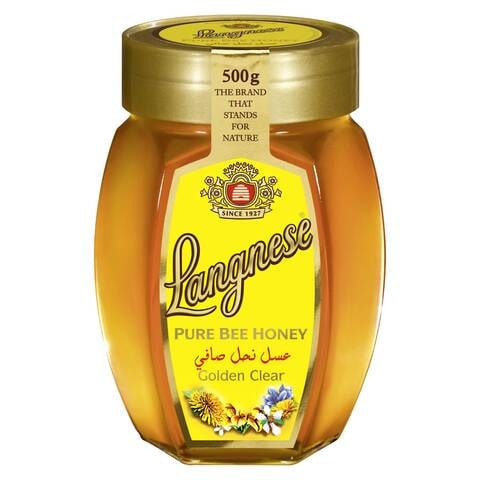 لانغنيز عسل نحل طبيعي خالص 500 غرام