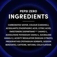 Pepsi Zero Cola Beverage Can 155ml