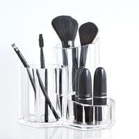 Acrylic Makeup Brush Holder and Organizer