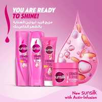 Sunsilk Shampoo For Weak &amp; Dull Hair Strength &amp; Shine With Provitamin B5 Argenine &amp; Coconut Oil 350ml Pack of 2