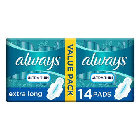 Buy Always Ultra Extra Long 14 Pads Online - Carrefour Kenya