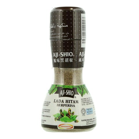 Aji Shio Flavoured Black Pepper Powder 80g