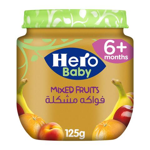 Buy Hero Baby Mixed Fruits Jar - 125 gram Online - Shop Baby