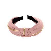 Aiwanto Hair Band Stylish Head Band Knotted Hair Band Beautiful Hair Accessories For Girls Womens (Pink)