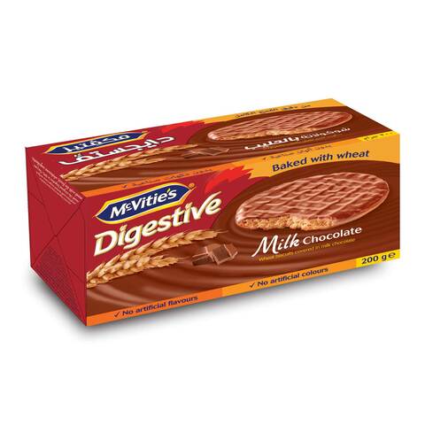 Mcvitie&#39;S Digestive Biscuit with Milk Choco - 200 gm