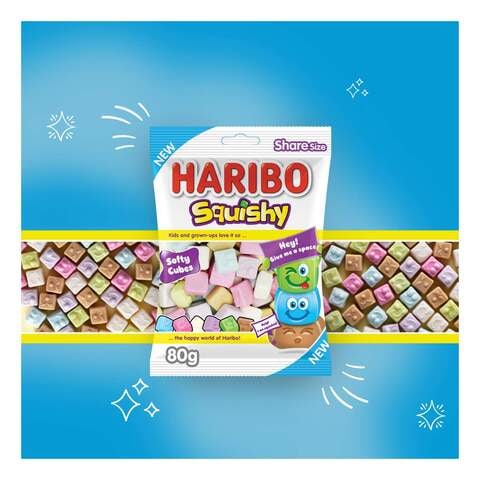 Haribo Kubiks Gummy Candy 80g