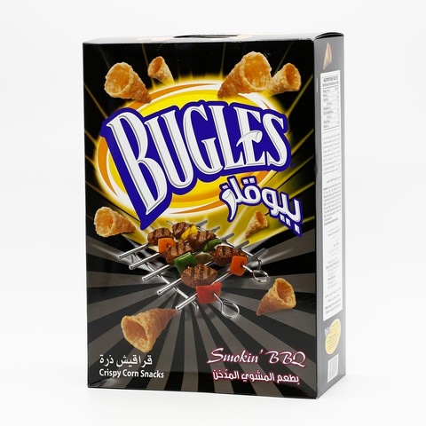 Bugles Corn Snack Bbq Flavored 15g&times;12