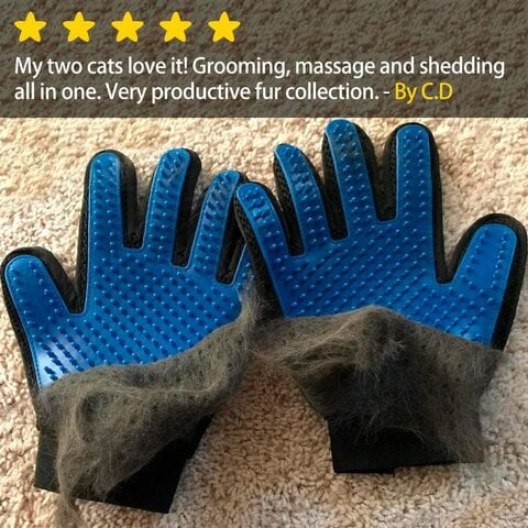 Pet Grooming Glove, Pet Massage Glove, Dog Glove, Cat Brush Glove, Cat  Glove, Cat Grooming Glove, Cat Massage Glove, Cat Brush Glove(one Pair)