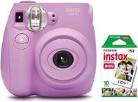 Fujifilm Instax Mini 7S -11 Lilac Instant Film Camera With 10 Pack Film