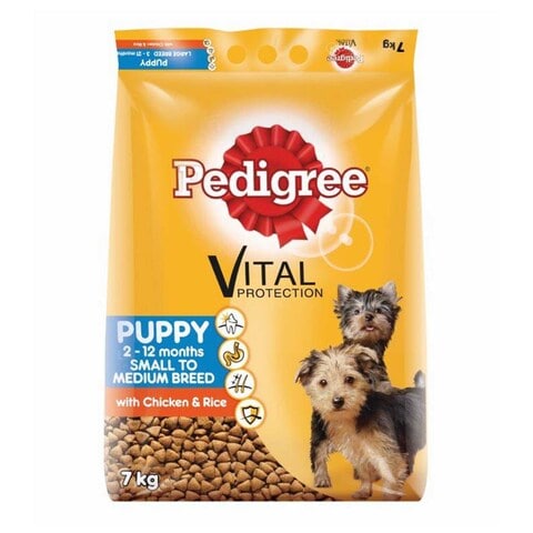 Pedigree vital shop puppy food