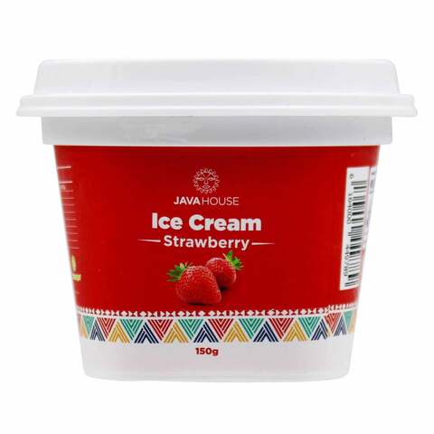 Java House Strawberry Ice Cream 150g