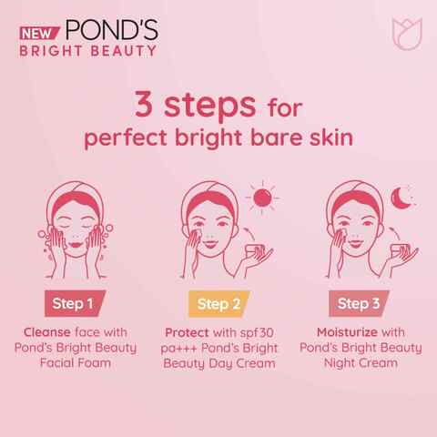 Pond&#39;s Bright Beauty Super Night Cream Pink 50ml