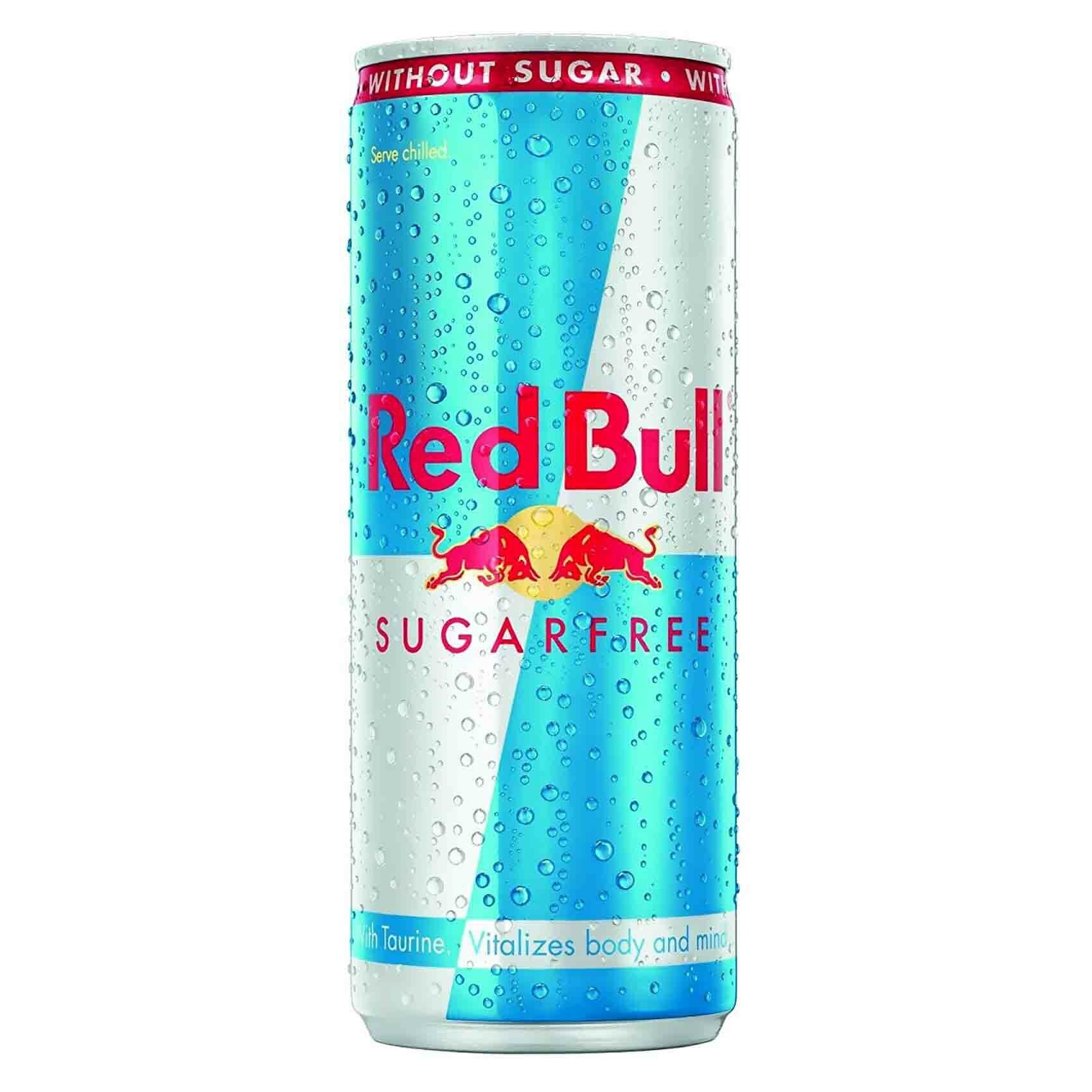 Buy Red Bull Energy Drink Sugar Free 250ml Online - Shop Beverages On Carrefour Uae