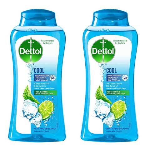 Dettol Cool Shower Gel Blue 250ml Pack of 2