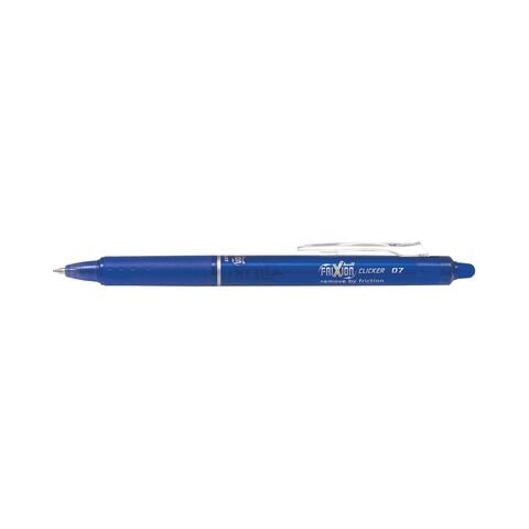 Pilot Frixion Clicker Roller Ball Pen Blue 0.7mm 6 PCS