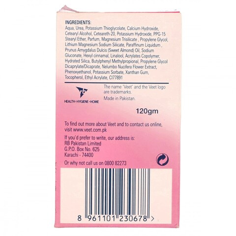 Veet Silky Fresh Normal Skin Hair Removing Lotion 120 gr