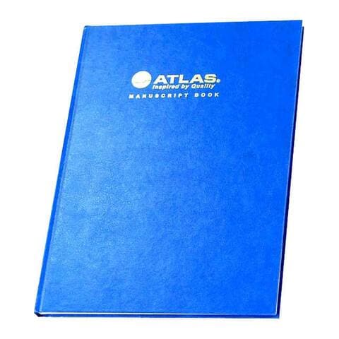 Atlas Manuscript Book Blue 3 Quire 70Gsm