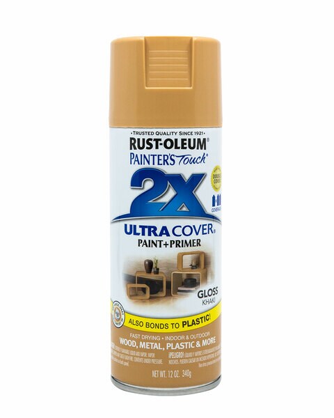 Rust-Oleum Painter&#39;s Touch 2X Ultra Cover Gloss Khaki 340ml