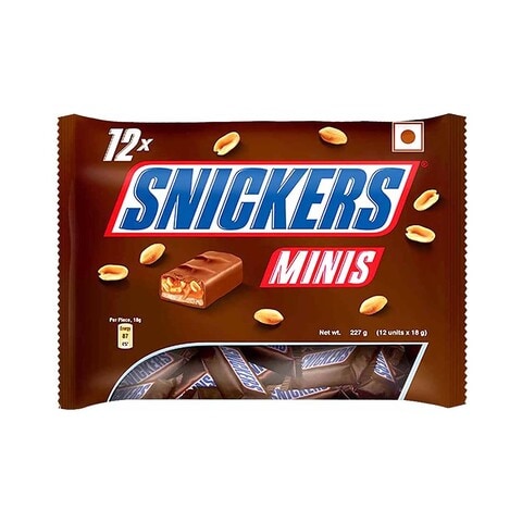 Snickers Peanut Filled Minis Chocolate 227g