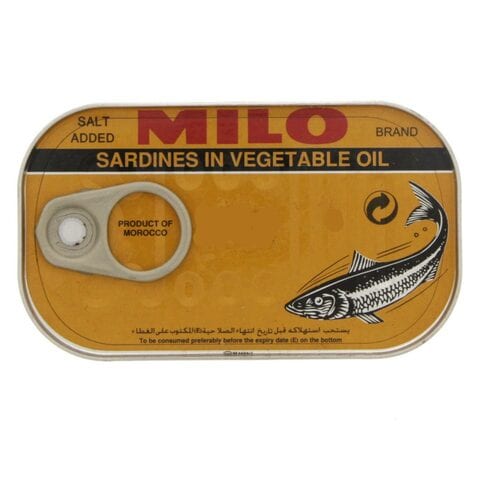 Milo Sardines In Vegetables Oil 125g