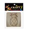 Extreme Craft Wooden Turtle Drawing Frame Beige