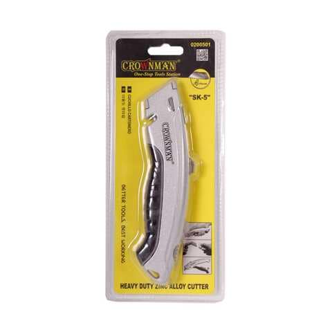 Crownman Zinc Alloy Utility Knife Online | Carrefour Qatar