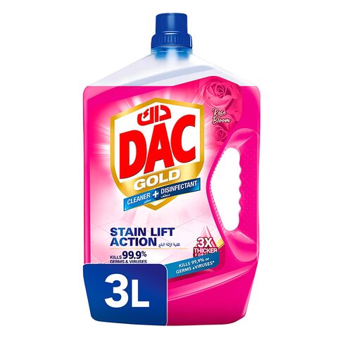 Dac Gold Cleaner + Disinfectant Rose 3L