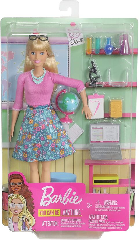 Barbie you can store be anything music teacher