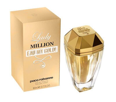 Paco Rabanne Lady Million My Gold Perfume For Women 50ml