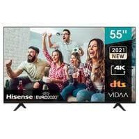 Hisense 55 Inch UHD Smart TV 55A61G, Black
