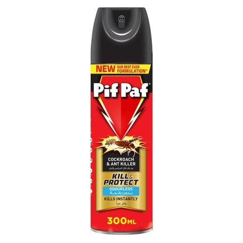 Pif Paf Odourless Cockroach And Ant Killer 300ml