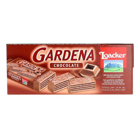 Loacker Gardena Chocolate 38gx25s
