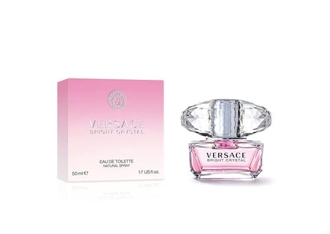 Buy Versace Bright Crystal Eau De Toilette For Women - 50ml Online - Shop  Beauty & Personal Care on Carrefour UAE