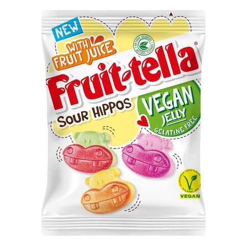 Fruittella Sour Hippos Vegan Jelly 150g