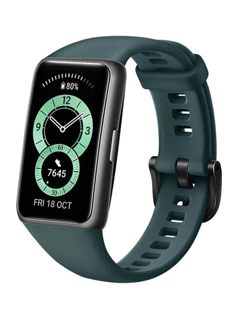 Huawei band 6 forest green обзор