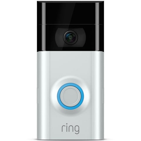 Ring Video Doorbell 2 Black Silver