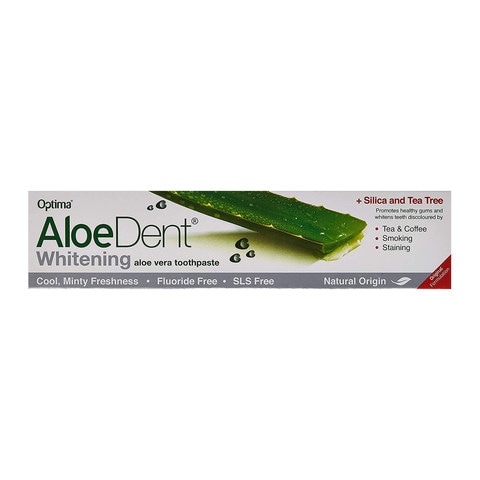 Buy Aloedent Whitening aloe vera toothpaste 100 ml in Saudi Arabia