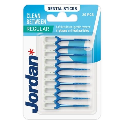 Jordan Clean Between Dental Sticks Blue 20 count