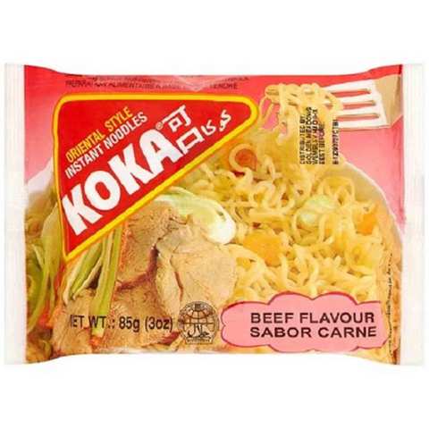 Koka Noodles Beef Flavor 85 Gram