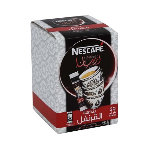يستفز قلعة إطار العجلة  اشتري نسكافيه أربيانا قهوة عربية سريعة التحضير بنكهة القرنفل 3غ×20