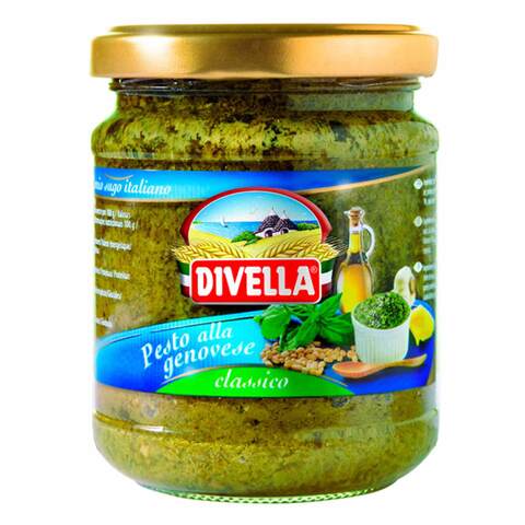 Buy Divella Pesto Genovese 190GR Online - Shop Food Cupboard on